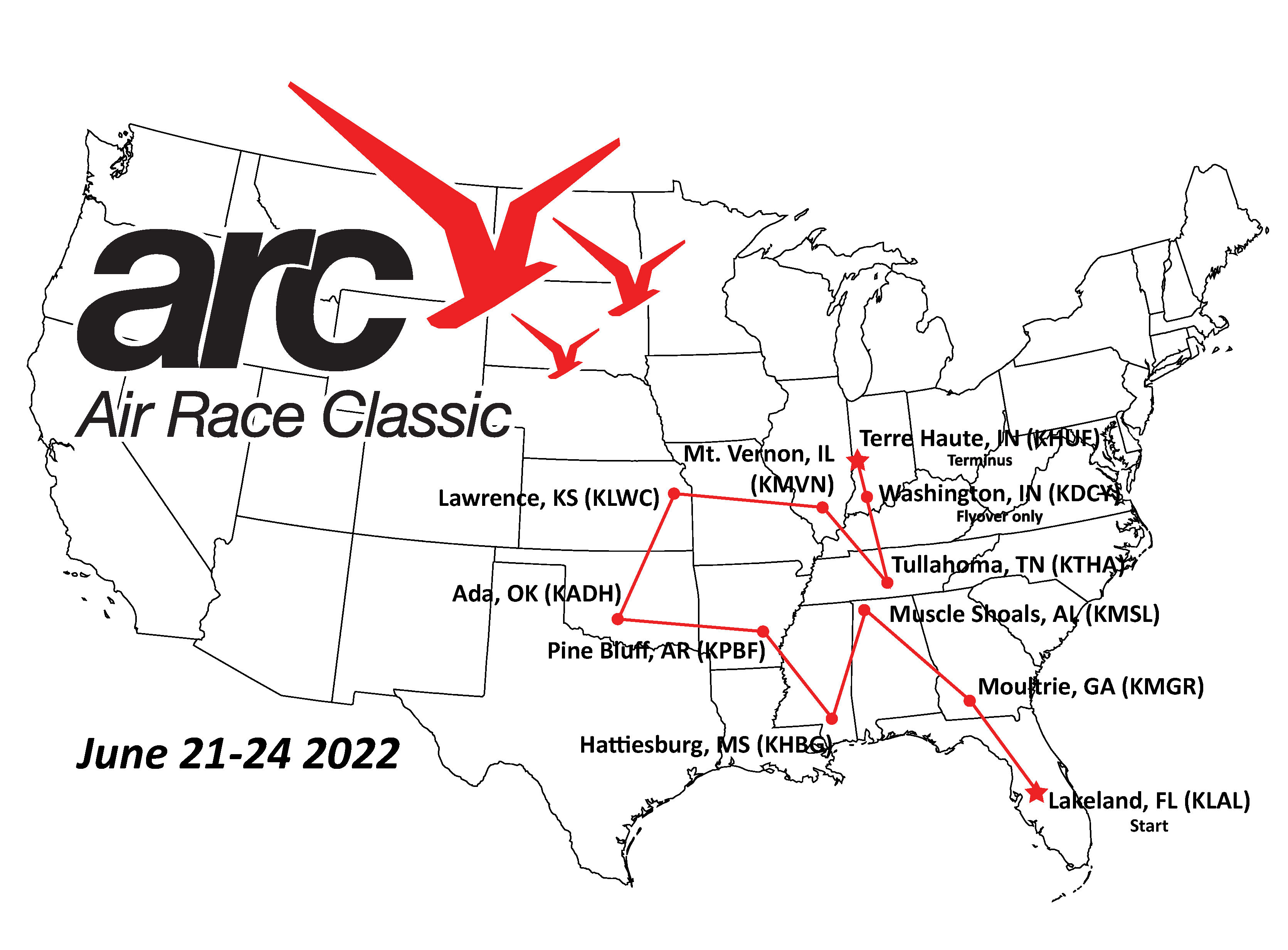Air Race Classic Team Sponsorship Tennessee Flight Training